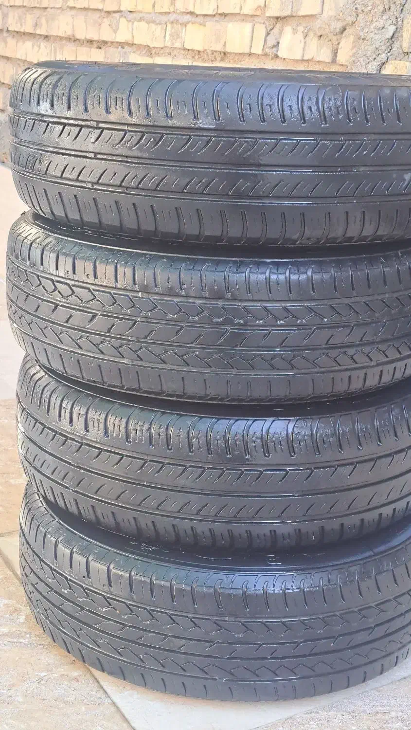 چهار حلقه لاستیک پژو پارس 80 درصد|قطعات یدکی و لوازم جانبی|سوسنگرد, |دیوار