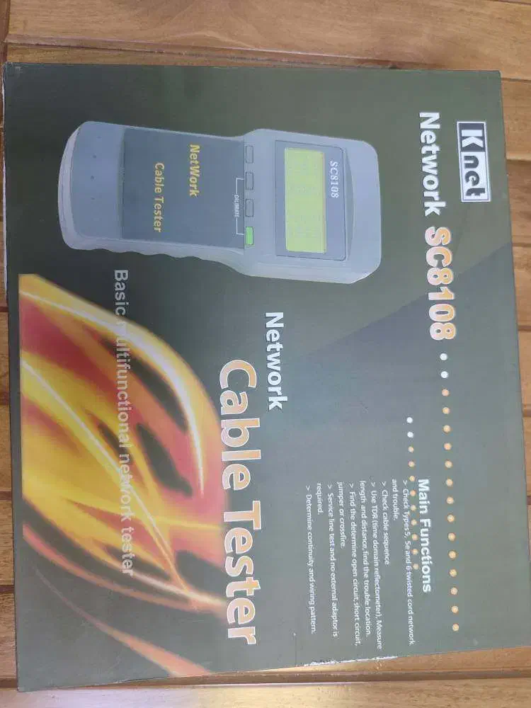 تستر شبکه knet sc8108- درحد نو|مودم و تجهیزات شبکه|تهران, سنائی|دیوار