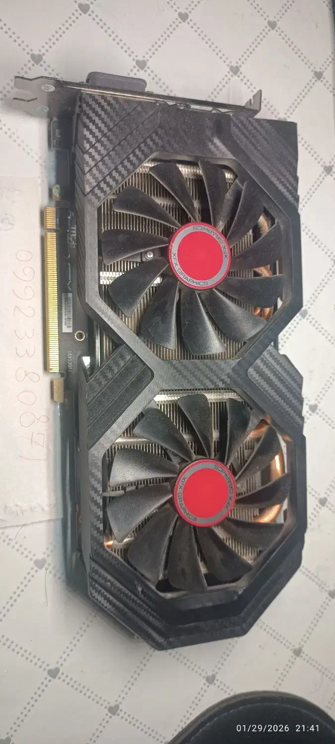 کارت گرافیک RX580 XFX|قطعات و لوازم جانبی رایانه|قیامدشت - خاورشهر, |دیوار