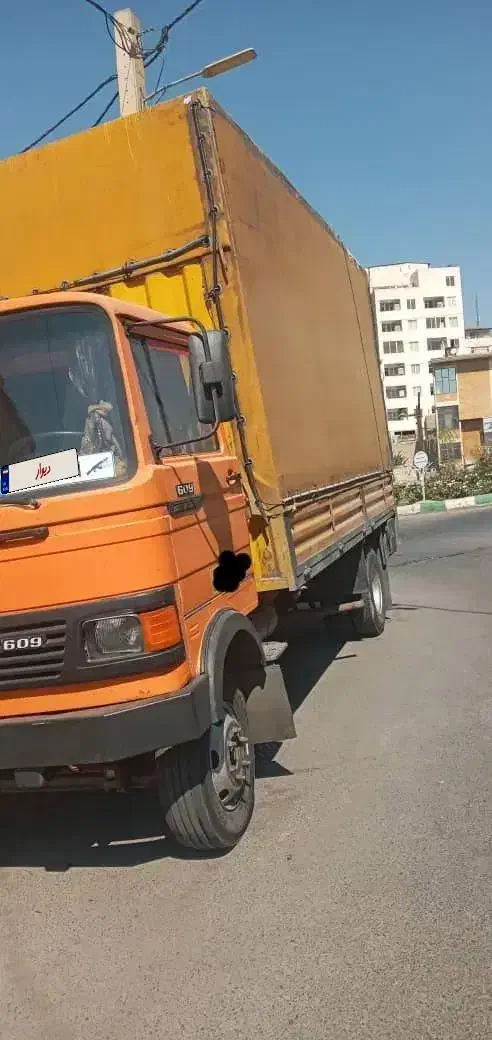 خاور۶۰۸مسقف چادری|خودرو سنگین|تهران, بوستان چیتگر|دیوار