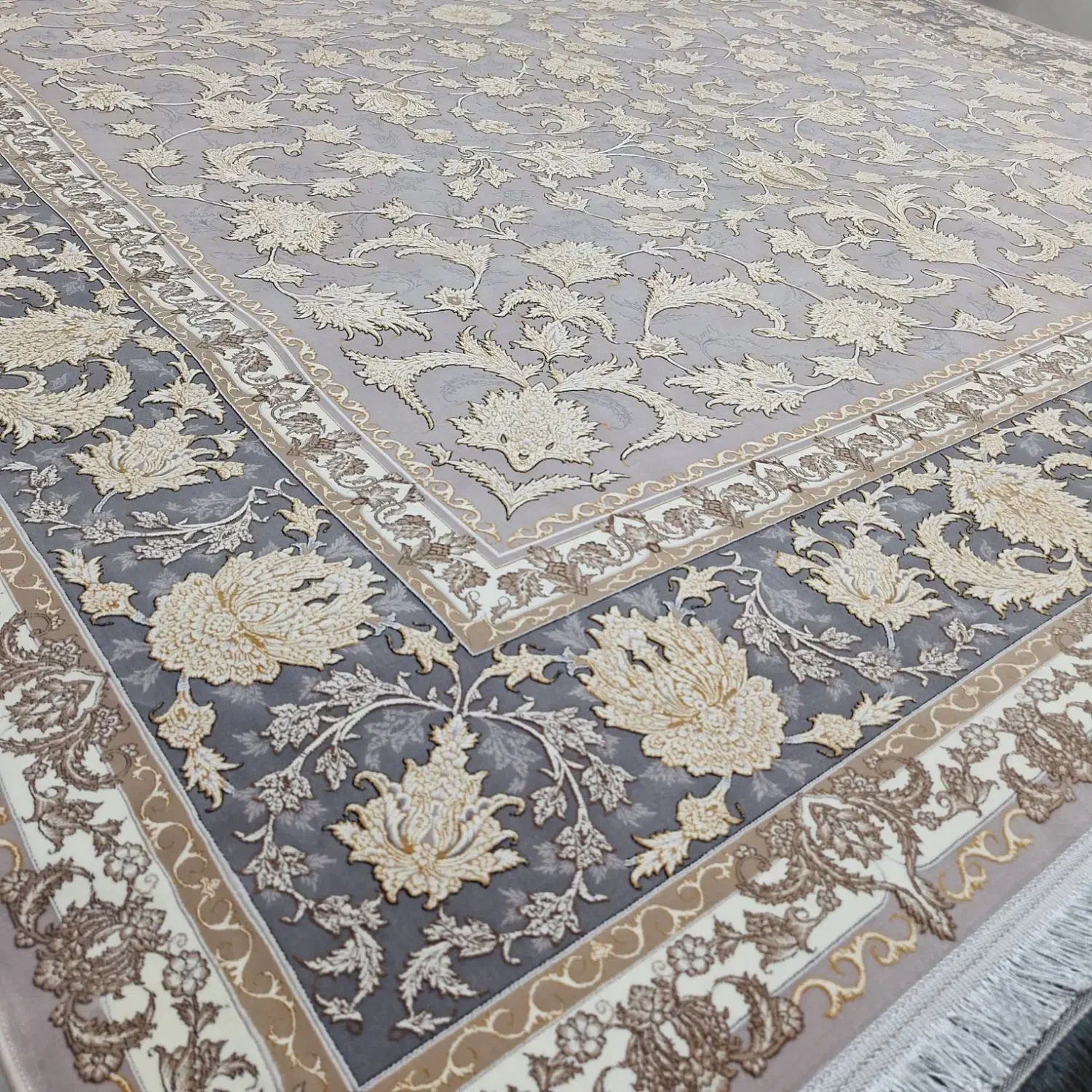 دو جفت فرش تمام نخ در حد نو|فرش|بیرجند, |دیوار