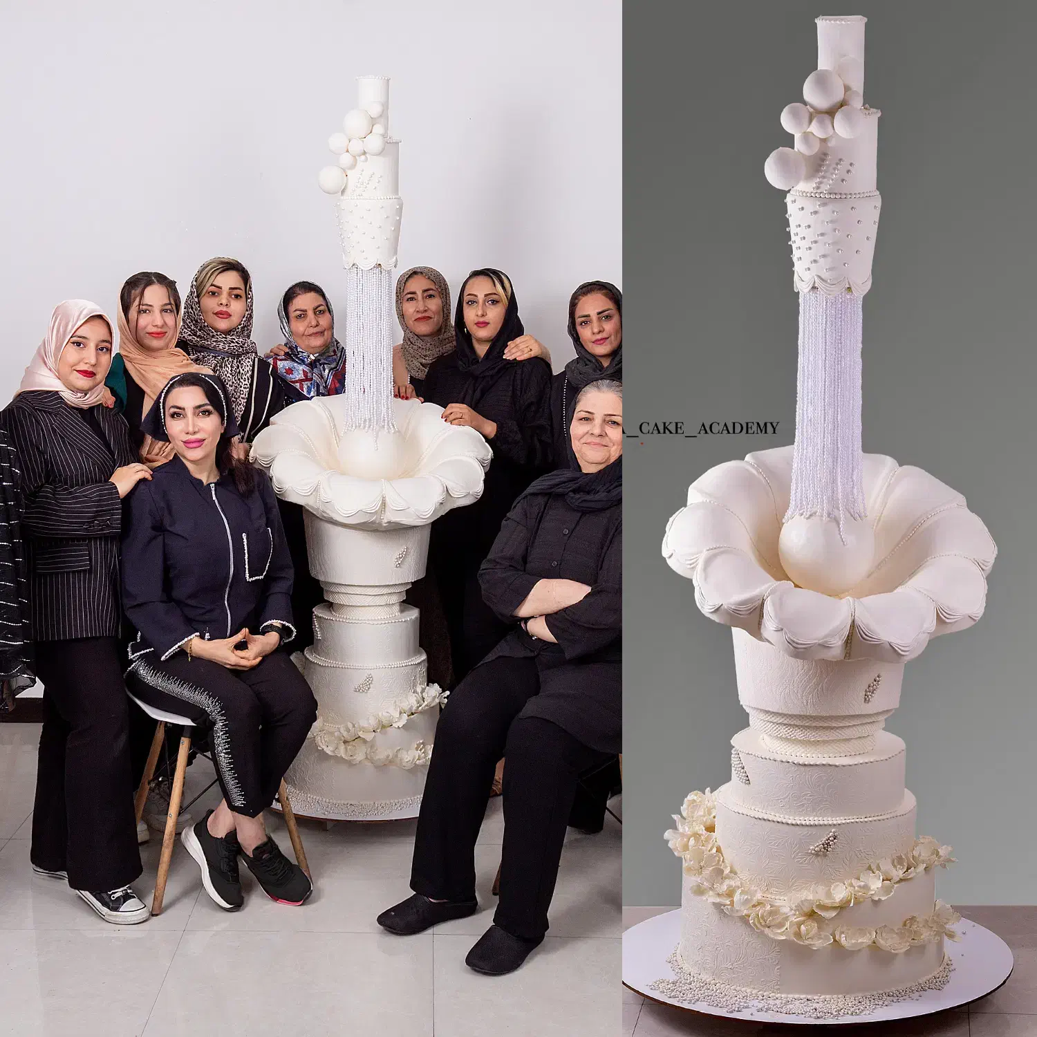 آموزش و سفارش مجلل ترین کیک های خامه ای و عروسی|خدمات آموزشی|اهواز, پادادشهر|دیوار