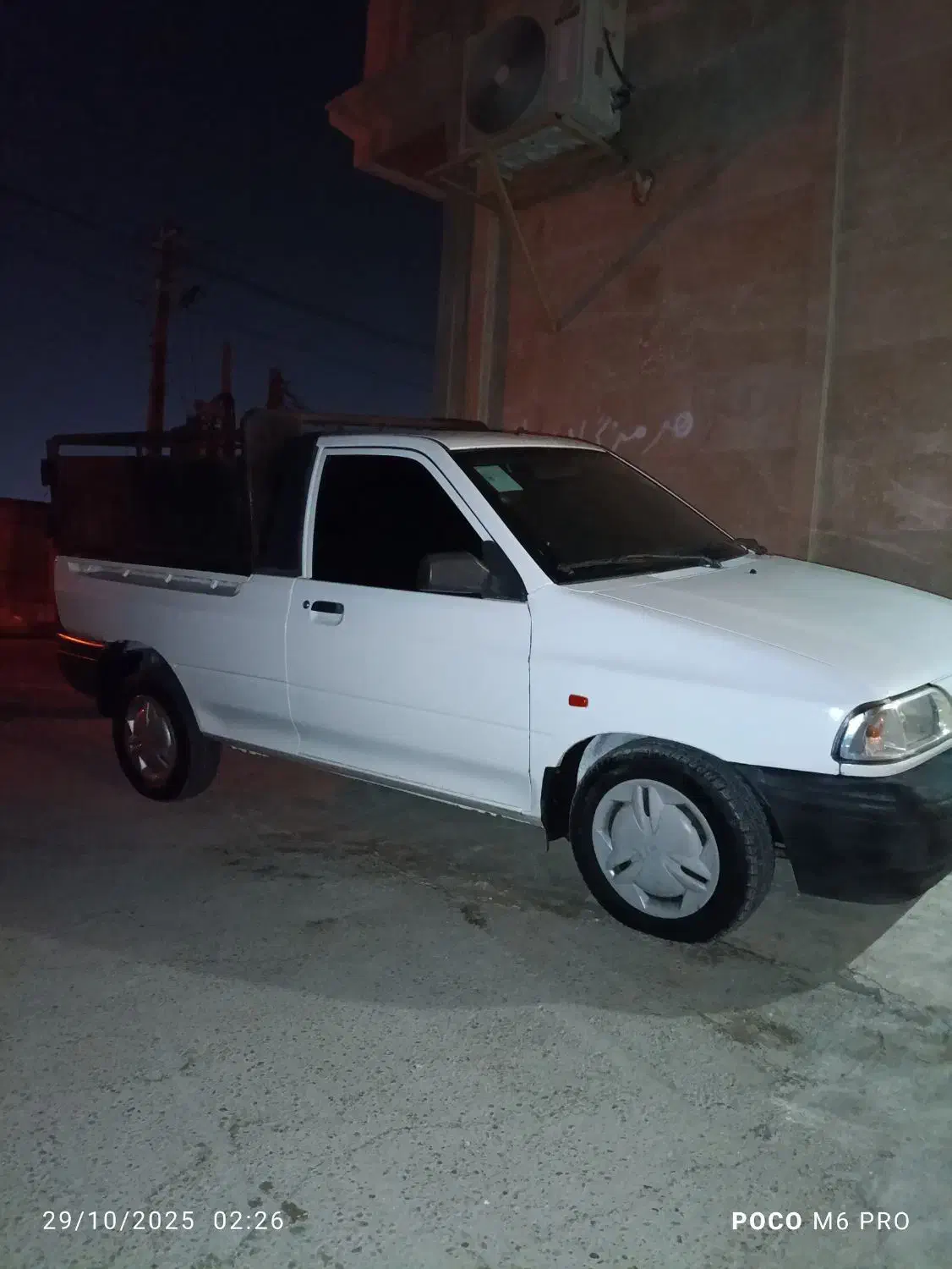 وانت پراید بی‌ رنگ شاسی پلم|خودرو سواری و وانت|بندرعباس, |دیوار