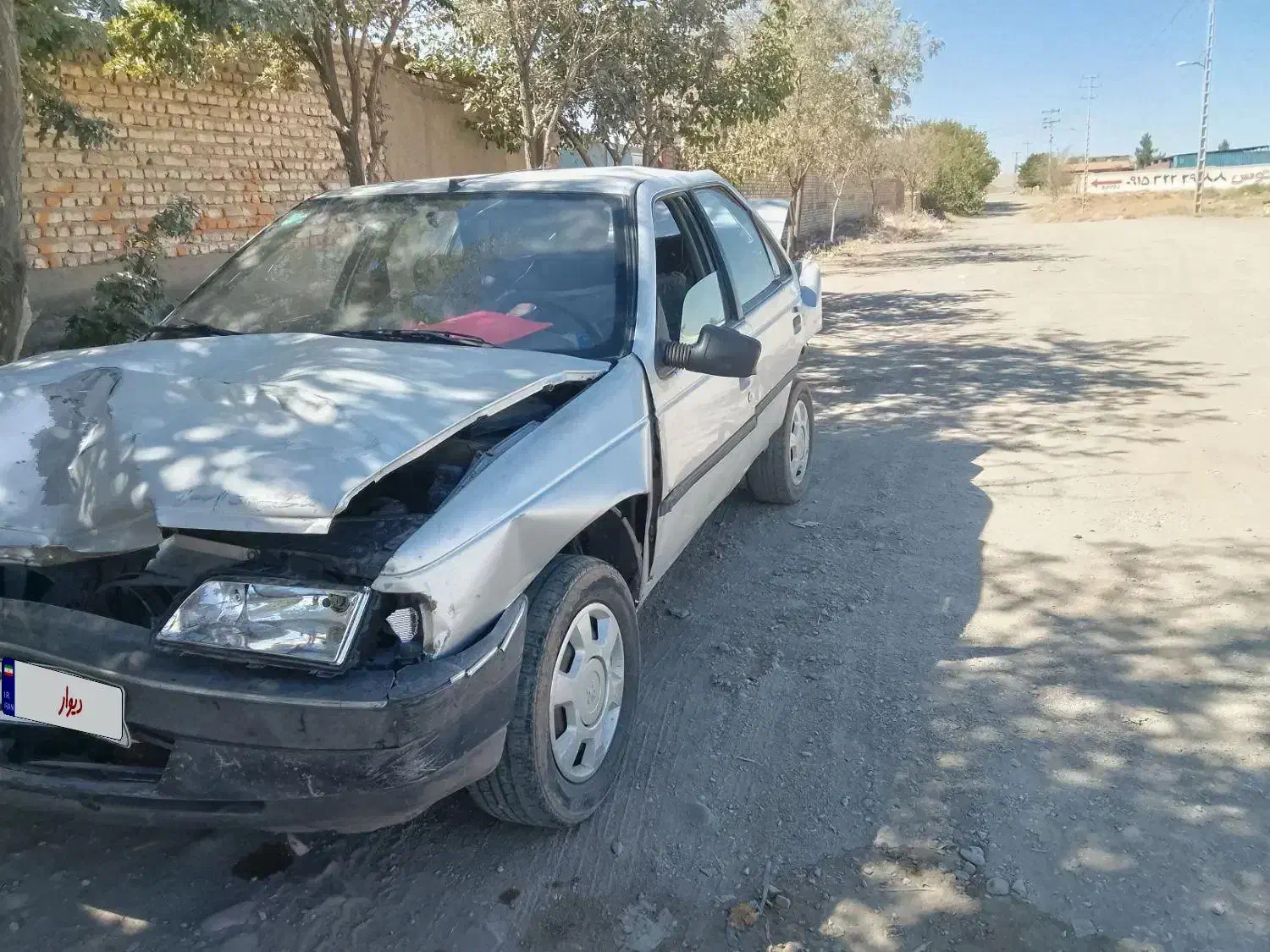 پژو روا  87 تصادفی فروشی|خودرو سواری و وانت|تربت‌حیدریه, قاسم آباد|دیوار