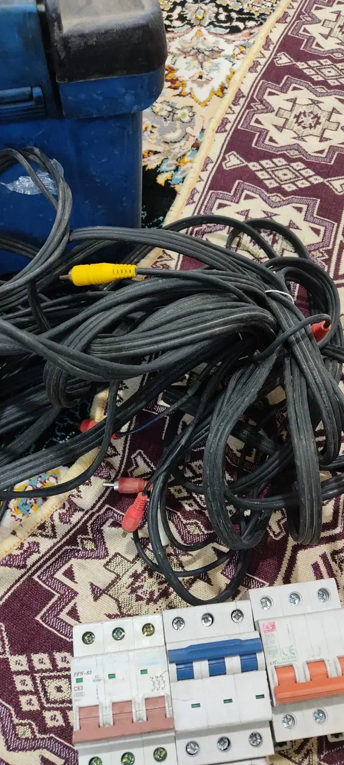 کلمپ، سه فیش10متر، سویچینگ کابل ۳فیش آدابتور|مصالح و تجهیزات ساختمان|مشهد, شهرک مهرگان|دیوار