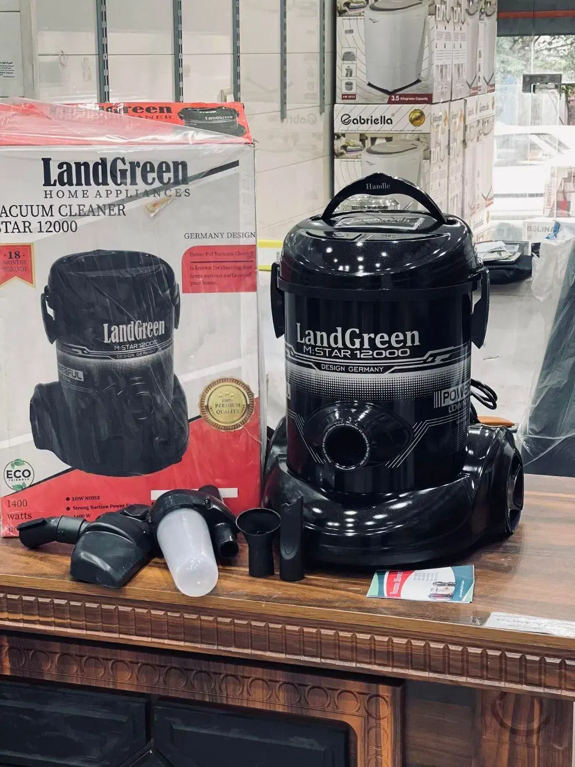 جارو برقی سطلی لندگرین|جاروبرقی، جارو شارژی، بخارشو|مهاجران, |دیوار