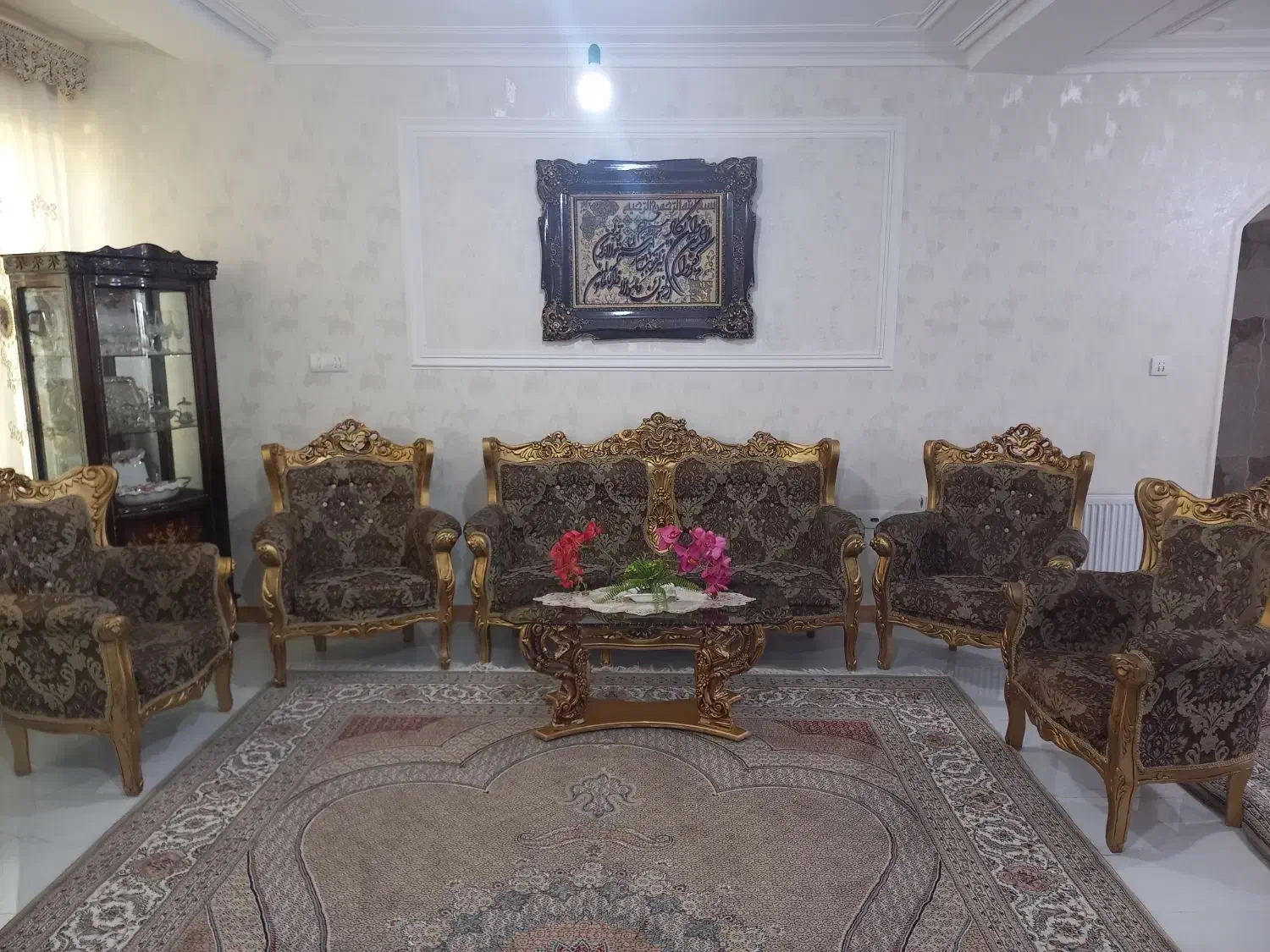 فروش مبل سلطنتی و میز ناهار خوری|مبلمان خانگی و میز عسلی|هیر, |دیوار