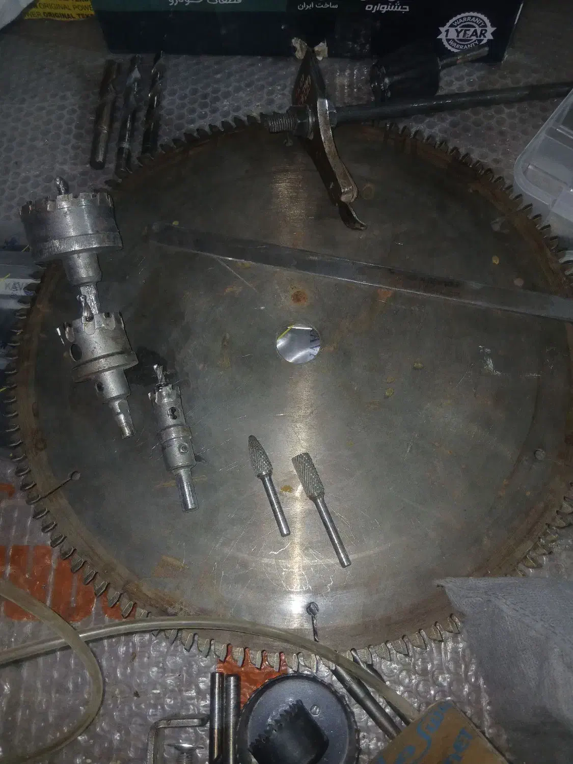 تیغ اره دیسکی .مته cnc.|ابزارآلات|اراک, |دیوار