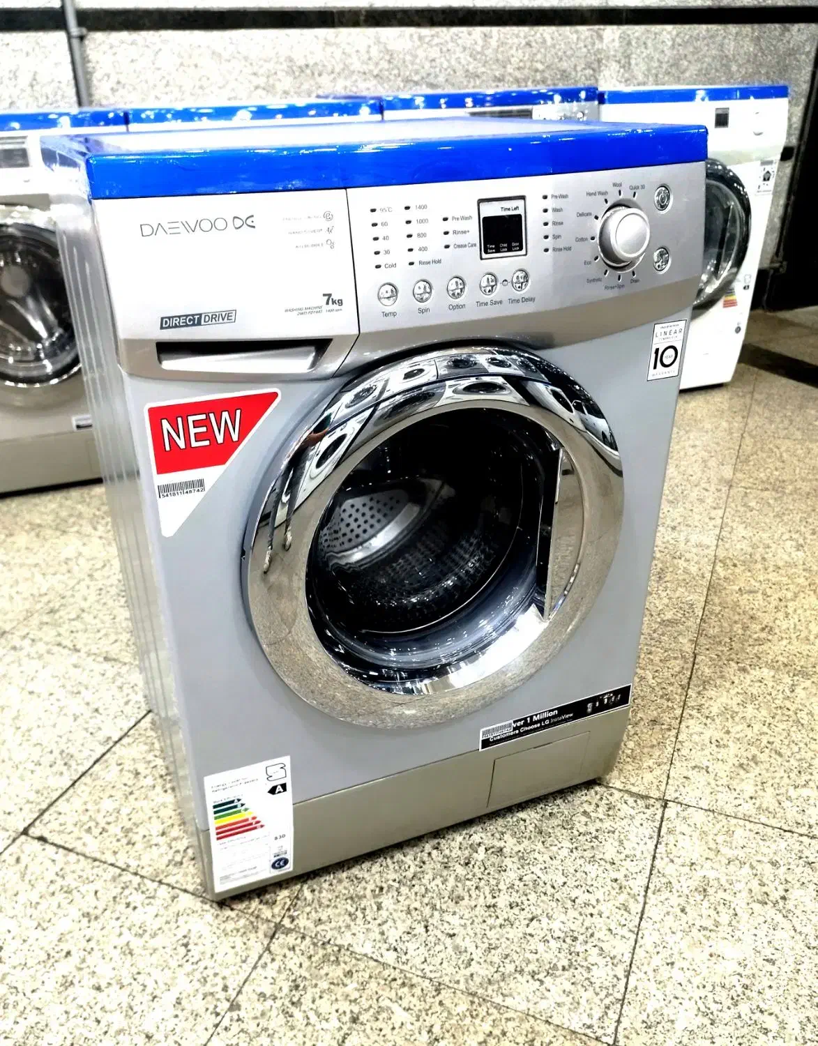 لباسشویی دوو 7 کیلویی دایرکت درایو 1400|ماشین لباسشویی و خشک‌کن لباس|تهران, افسریه جنوبی|دیوار