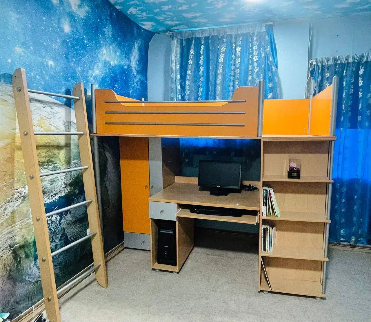 ست mdf سرویس خواب، میز کامپیوتر،کمد لباس،قفسه کتاب|تخت و سرویس خواب|بندر ماهشهر, |دیوار