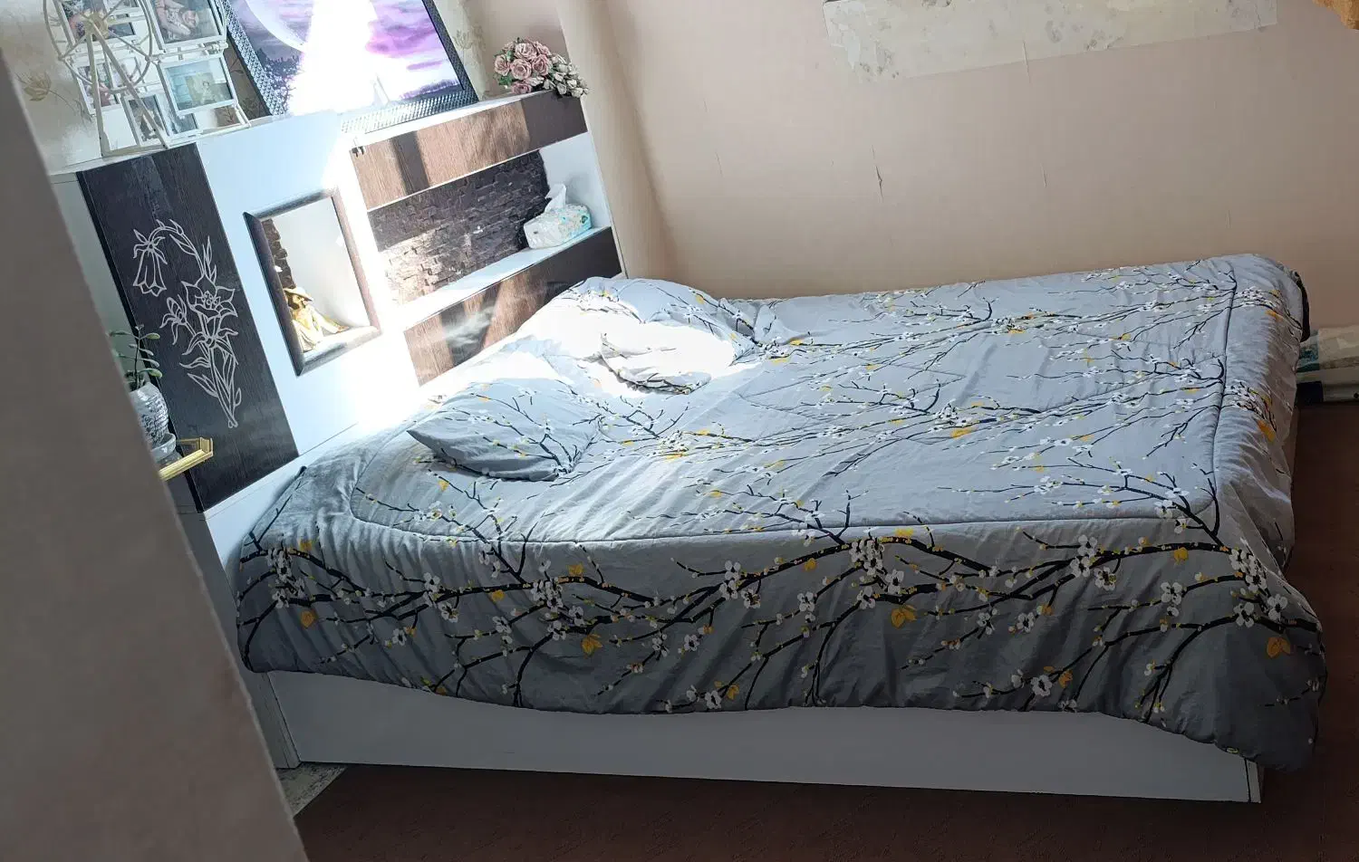 فروش تخت خواب دو نفره و هود جنرال مکس توکار|تخت و سرویس خواب|فولادشهر, مسکن مهر فولادشهر|دیوار