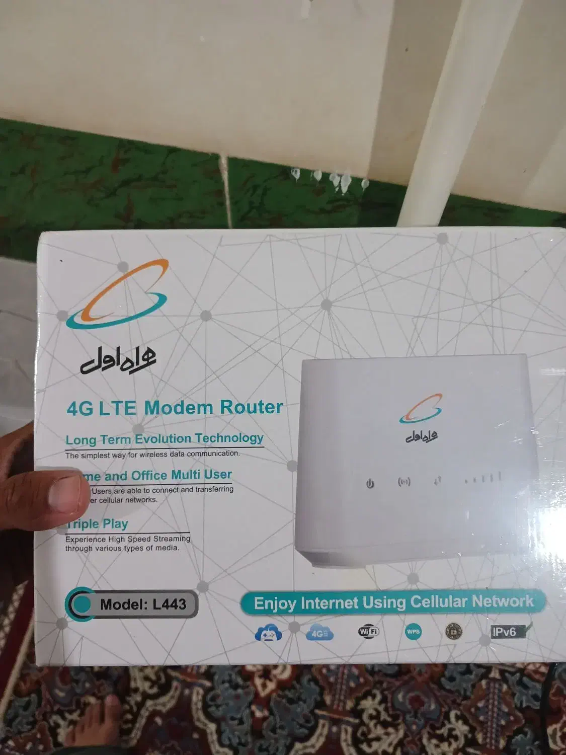 مودم l443 همراه اول زابل|مودم و تجهیزات شبکه|زابل, |دیوار