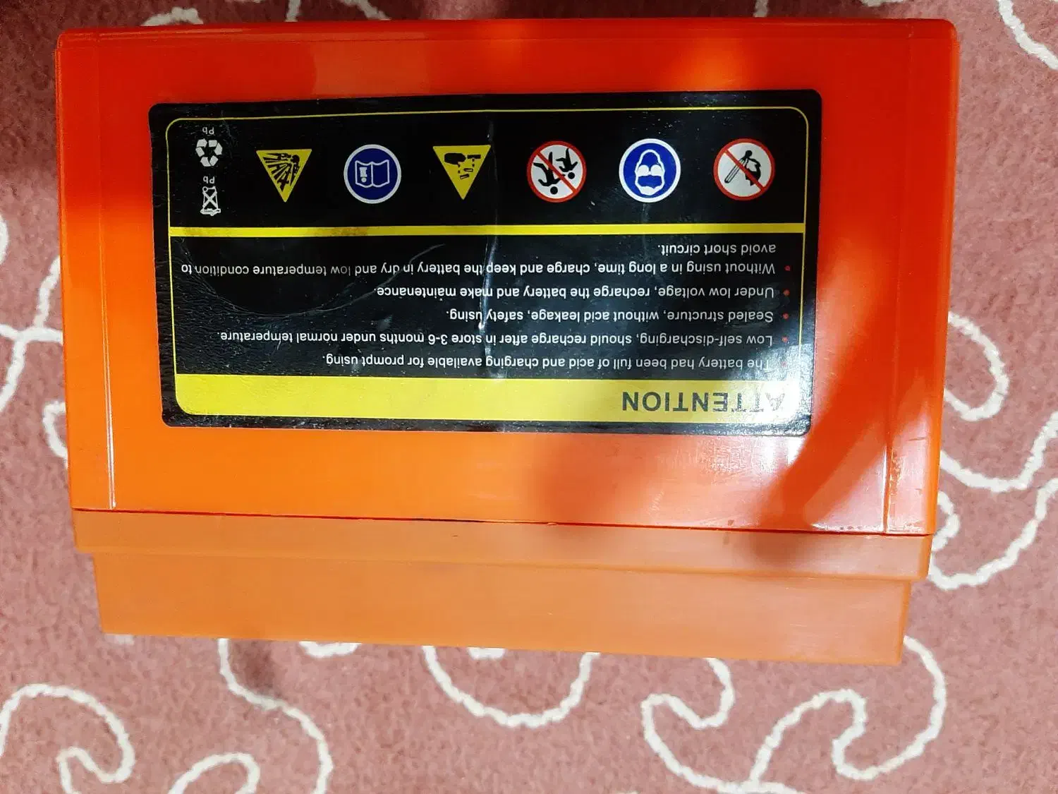 باطری 9 آمپر بزرگ|قطعات یدکی و لوازم جانبی|کرج, احدآباد|دیوار