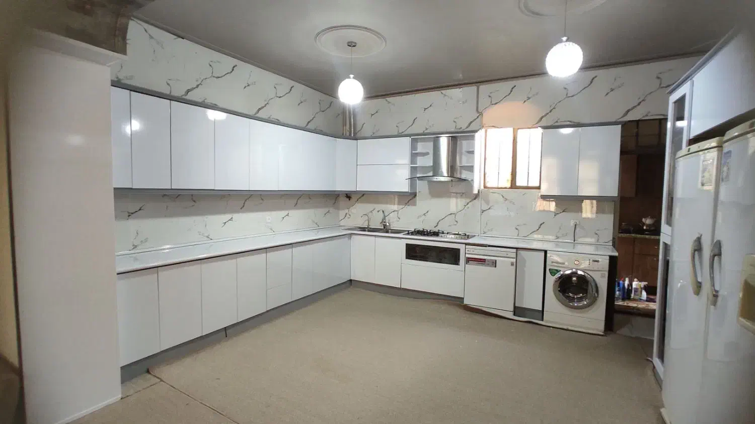 نصب ماربلشیت و برچسب کابینت|خدمات پیشه و مهارت|آبدانان, |دیوار