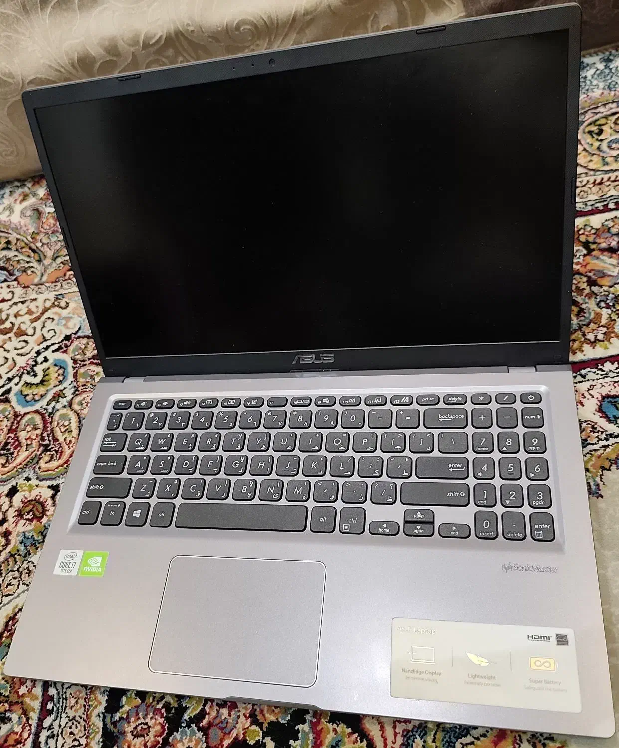 لپ تاپ ایسوس کاملا در حد نو|رایانه همراه|اصفهان, برازنده|دیوار