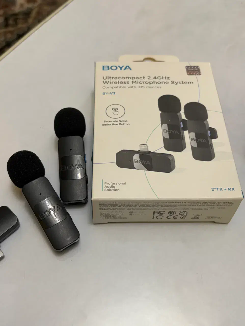 میکروفون یقه ای بی سیم بویا BOYA BY-V20|صوتی و تصویری|لاهیجان, کوی زمانی|دیوار