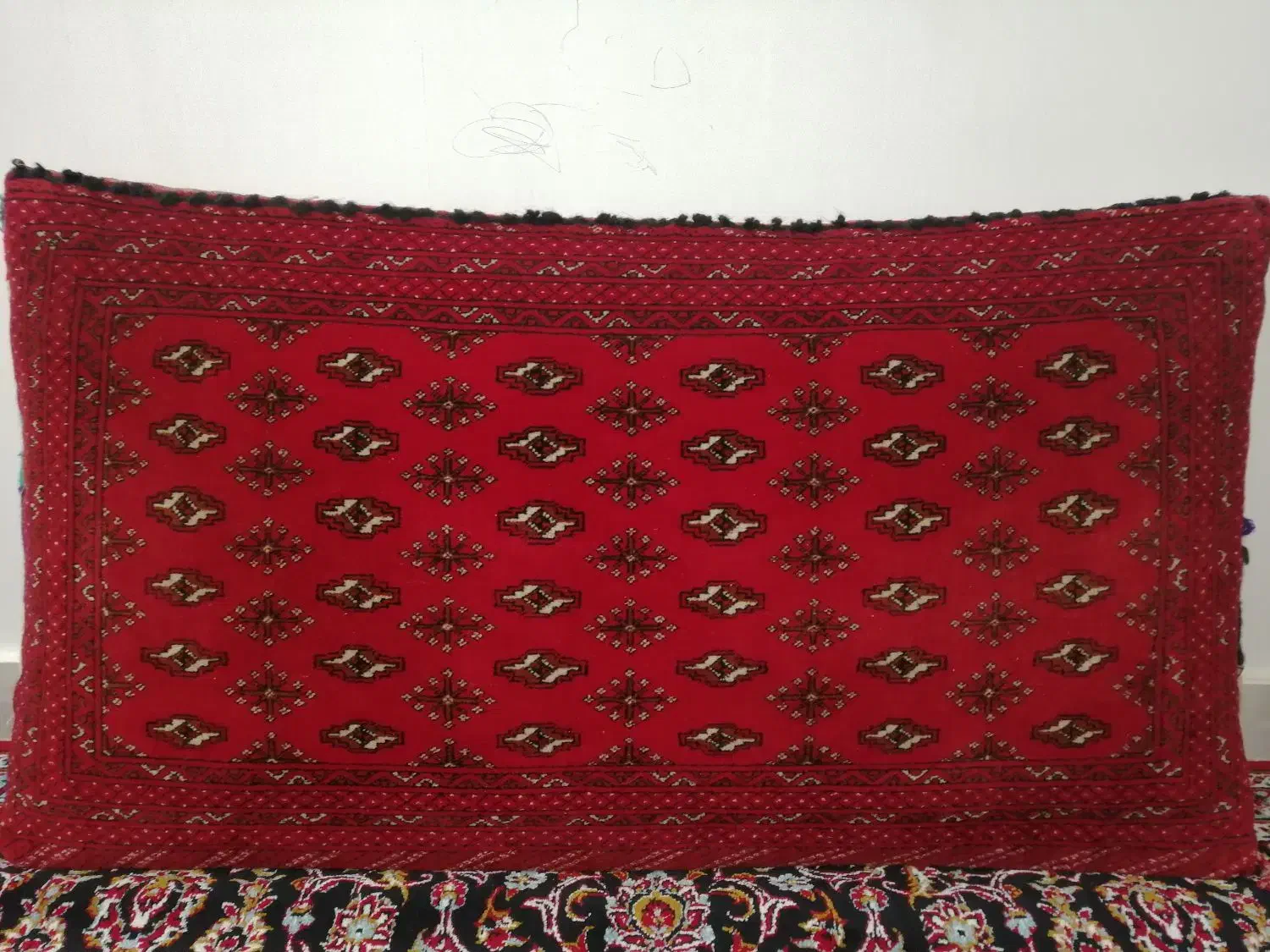 دستباف ترکمن|پشتی|کرمانشاه, |دیوار