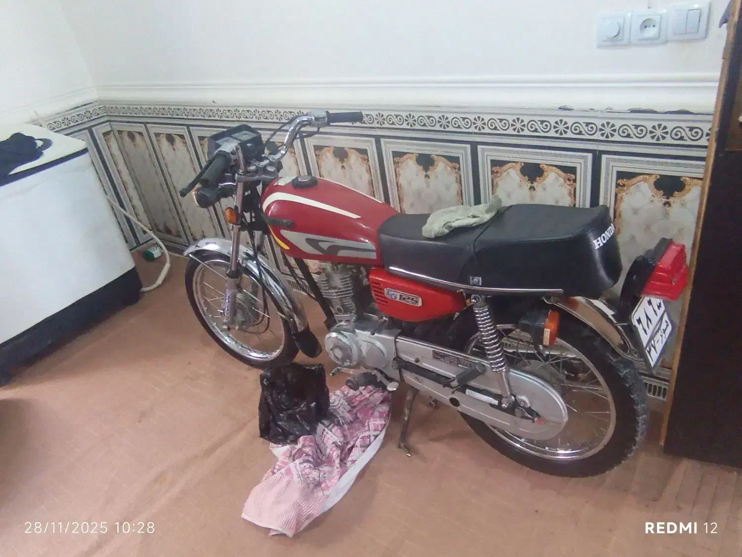 موتورسیکلت ساوین۱۲۵|موتورسیکلت|باوی, |دیوار