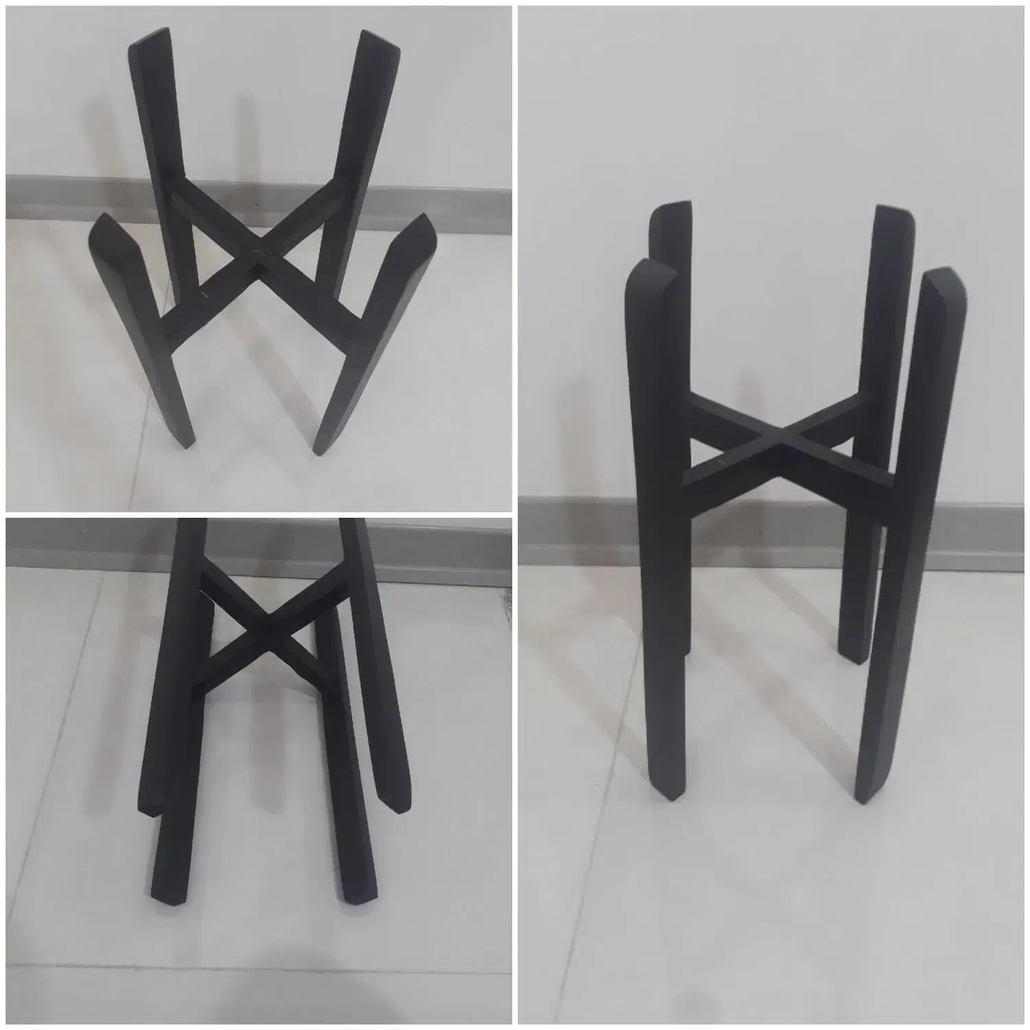 پایه چوبی گلدان|گل و گیاه طبیعی|اسلام‌شهر, شهرک قائمیه|دیوار