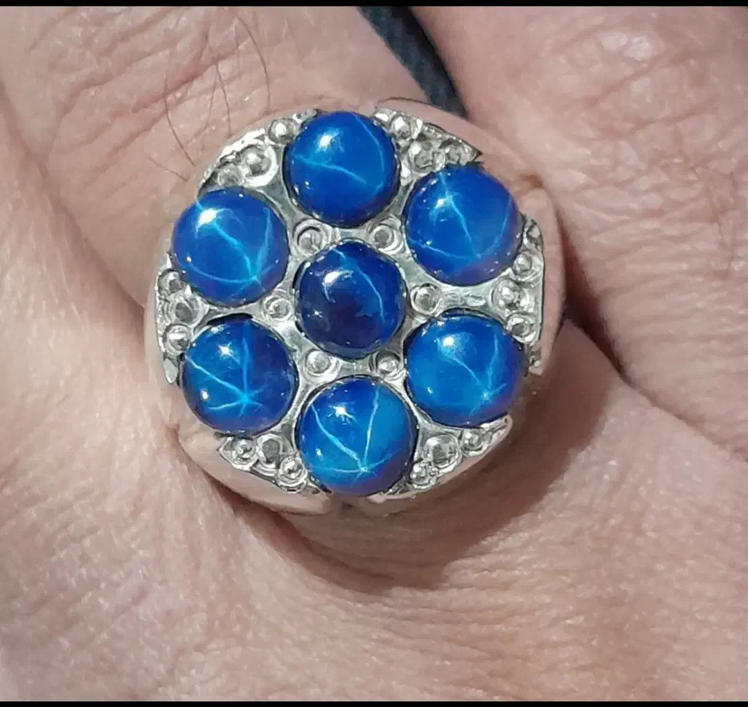 انگشتر یاقوت استار|جواهرات|خمینی‌شهر, |دیوار