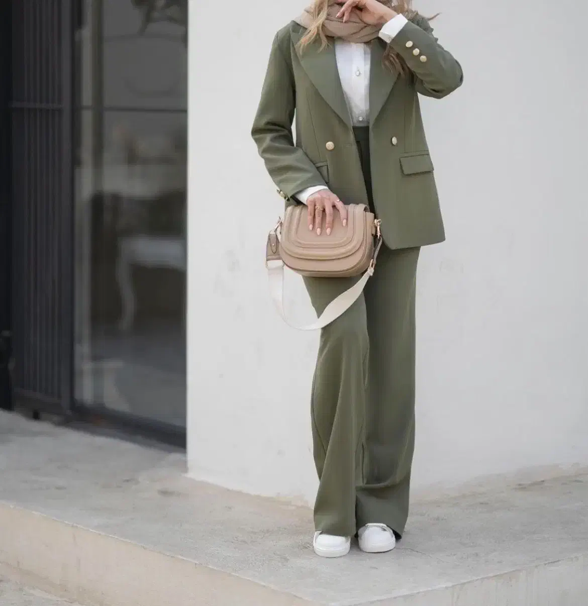 مانتو شلوار کرپ کت کراپ|لباس|گرگان, |دیوار