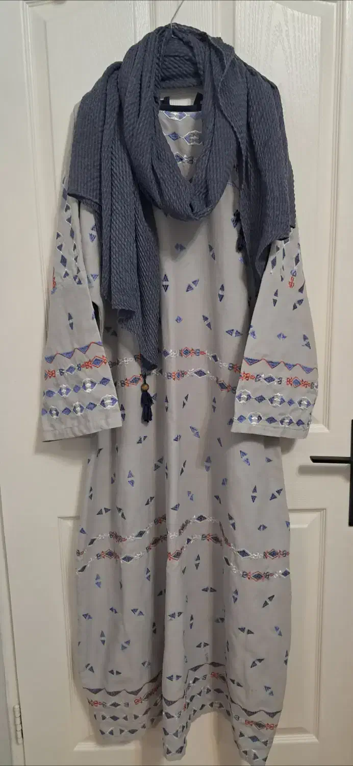 مانتو کفتان به همراه شال ست کیف و کفش|لباس|گرگان, |دیوار