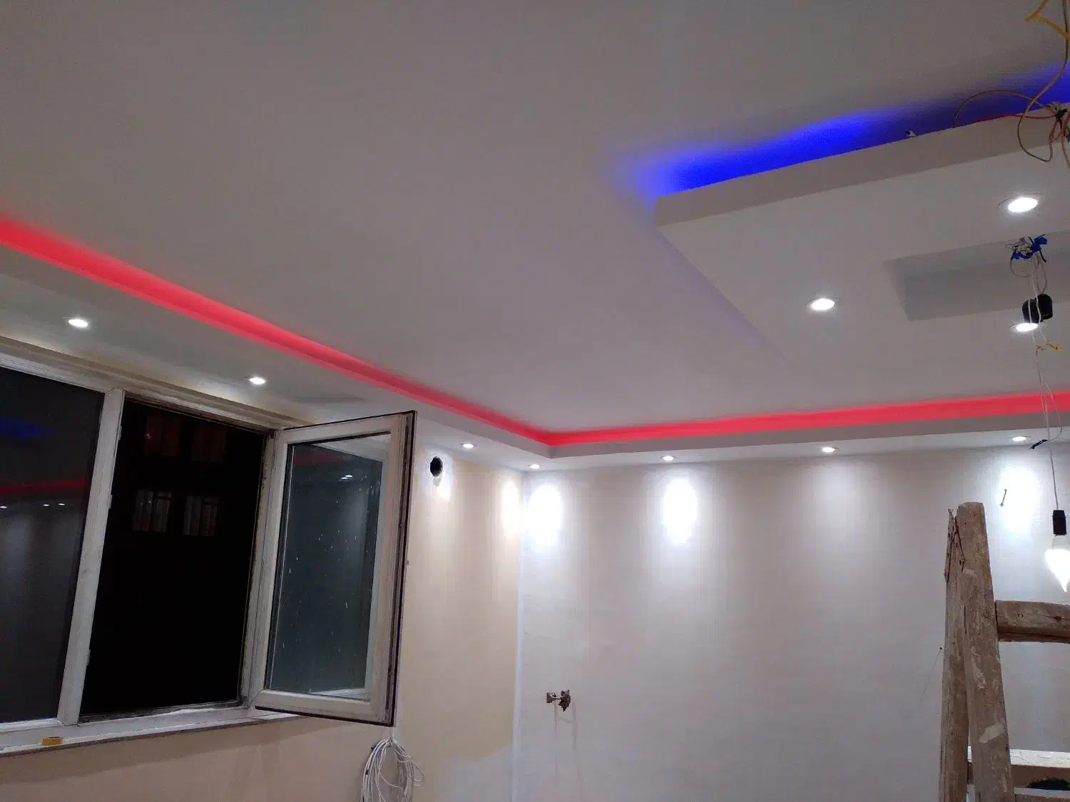 کناف کاری و نقاشی کاغذدیواری پارکت|خدمات پیشه و مهارت|اهر, |دیوار