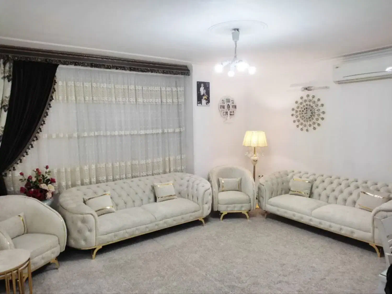 شال وکتیبه چوبی پرده|پرده، رانر، رومیزی|قم, پردیسان|دیوار