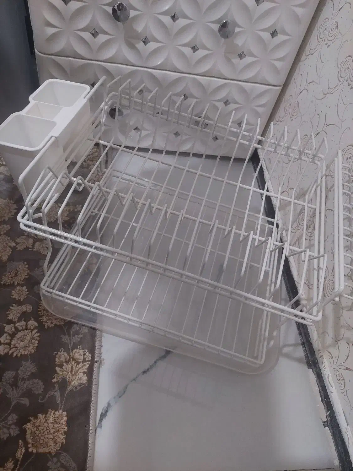 ابچکان کنار سینک|آب‌چکان و نظم‌دهنده ظروف|قم, پردیسان|دیوار