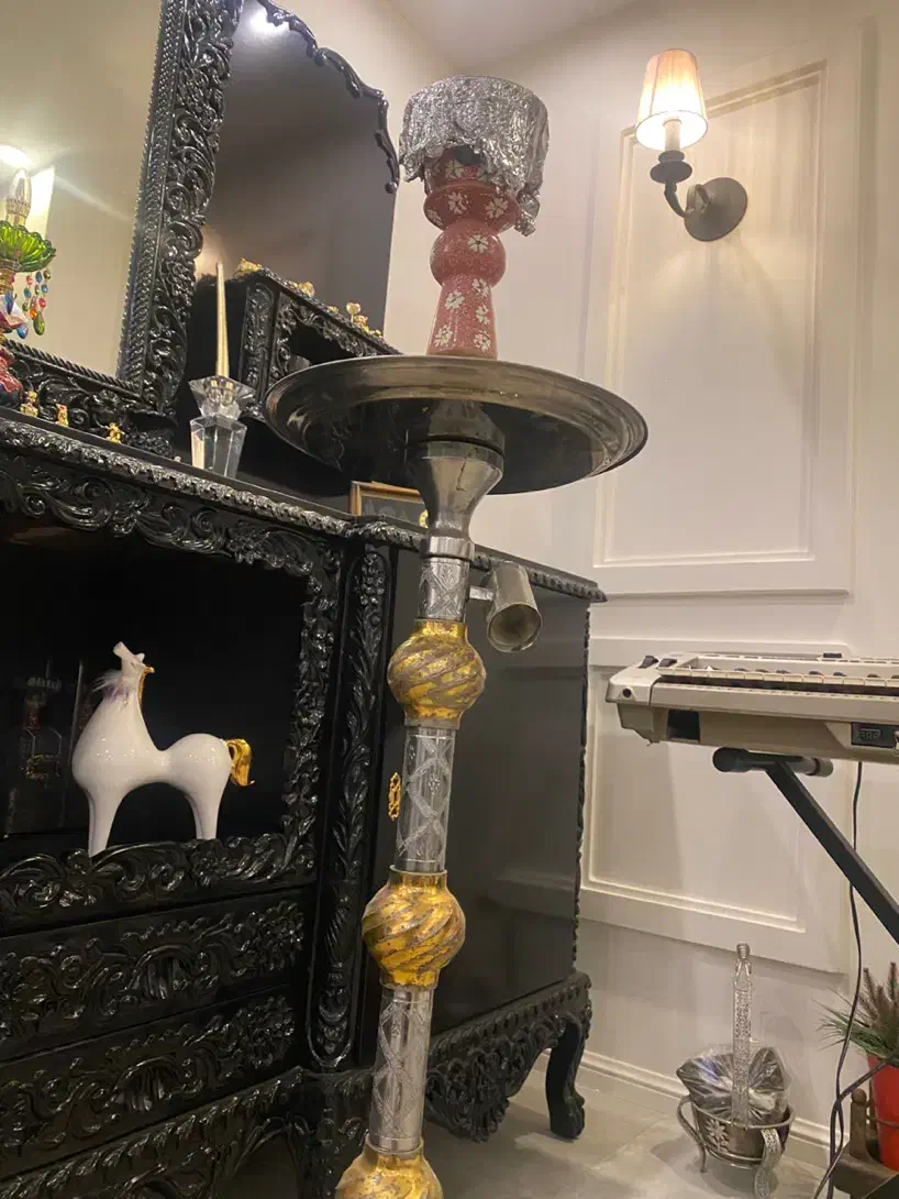 قلیون بسیار بزرگ قدیمی ۱۲۰ سانت|کلکسیون اشیاء عتیقه|کرج, فاز ۳ مهرشهر|دیوار