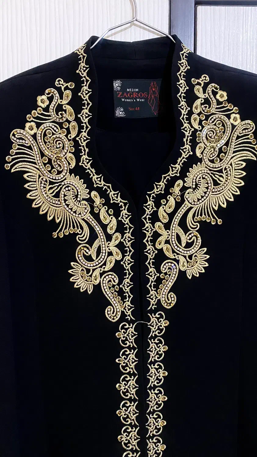 مانتو شلوار کرپ سنگ دوزی سایز۴۴|لباس|ازنا, |دیوار