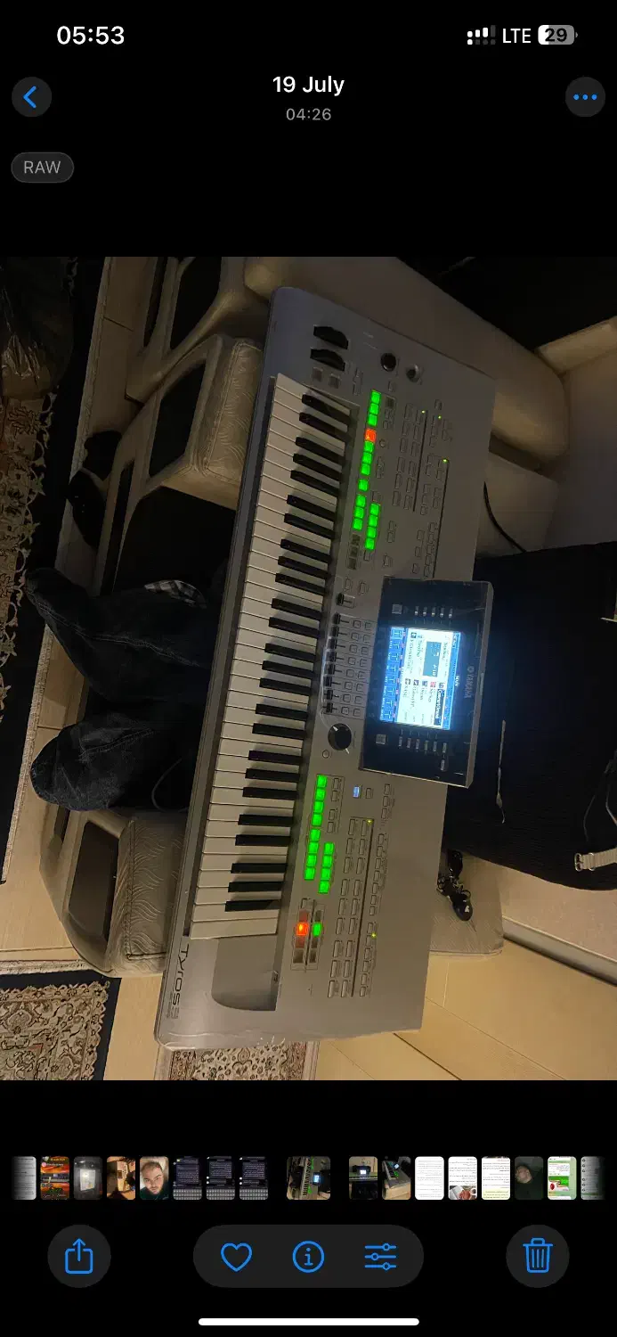 ارگ یاماها تایروس ۳|پیانو، کیبورد، آکاردئون|تبریز, |دیوار