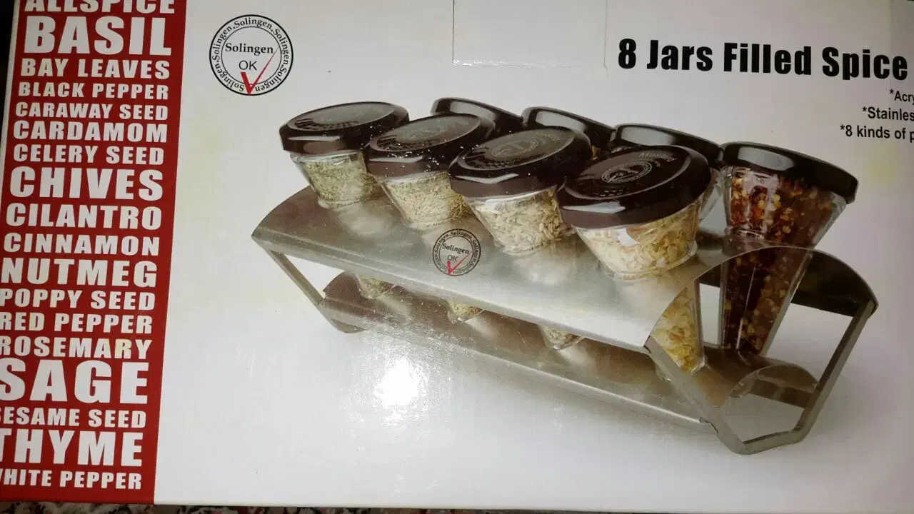 جا ادویه اکرولیک و استیل زولینگن|ظروف نگهدارنده، پلاستیکی، یک‌بارمصرف|تهران, ائمه اطهار|دیوار