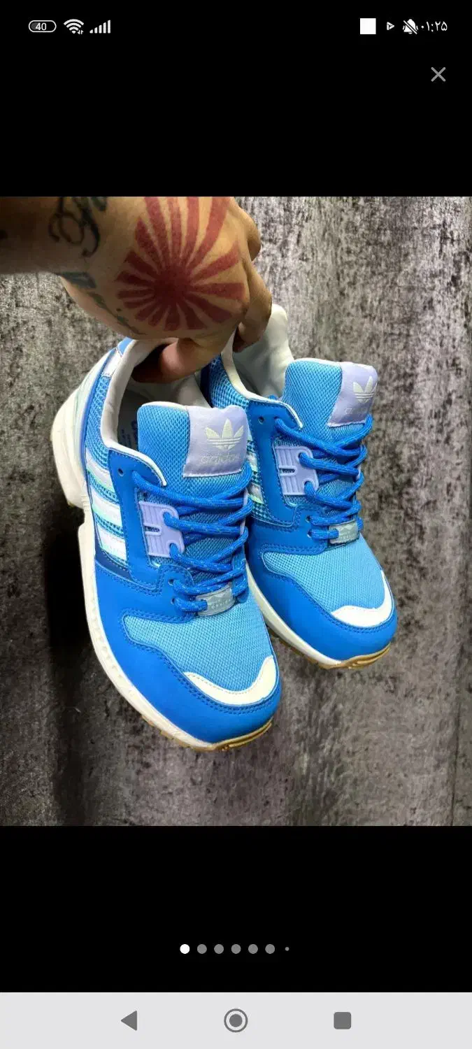 کتونی افسپیرنیگ ابی|کیف، کفش، کمربند|شهریار, شهریار|دیوار