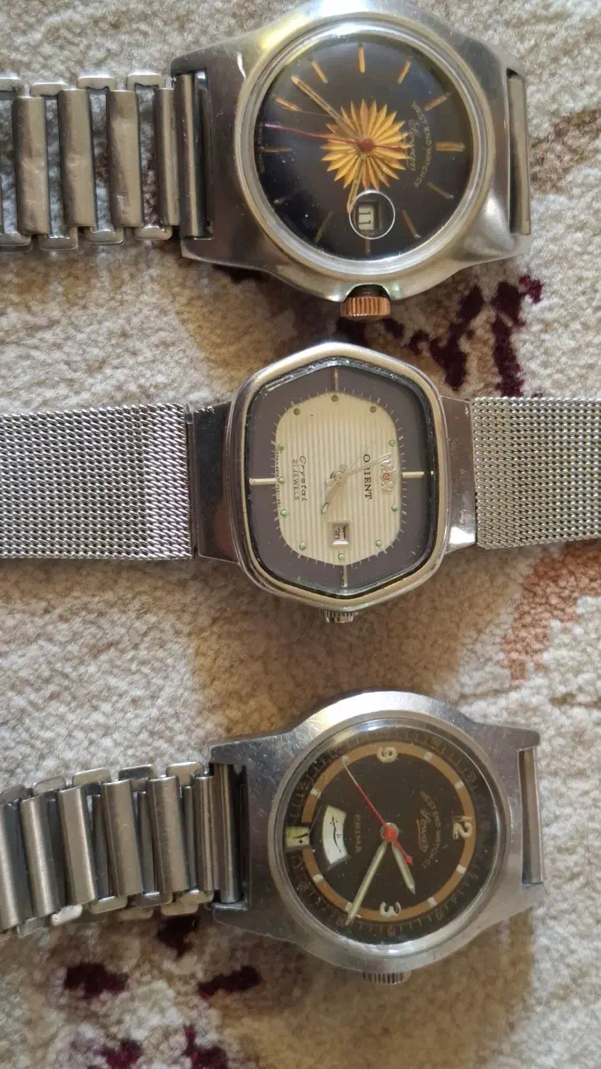 وستن واچ کوکی صفحه خورشیدی وعربی|ساعت|شیراز, شیشه‌گری|دیوار