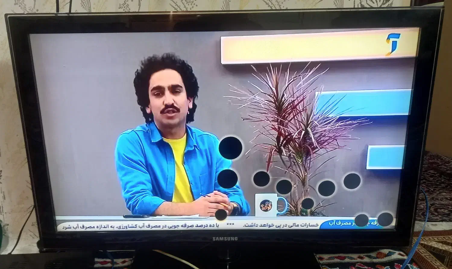 تلویزیون سامسونگ ال سی دی ۴۰ اینچ|تلویزیون و پروژکتور|بروجرد, |دیوار