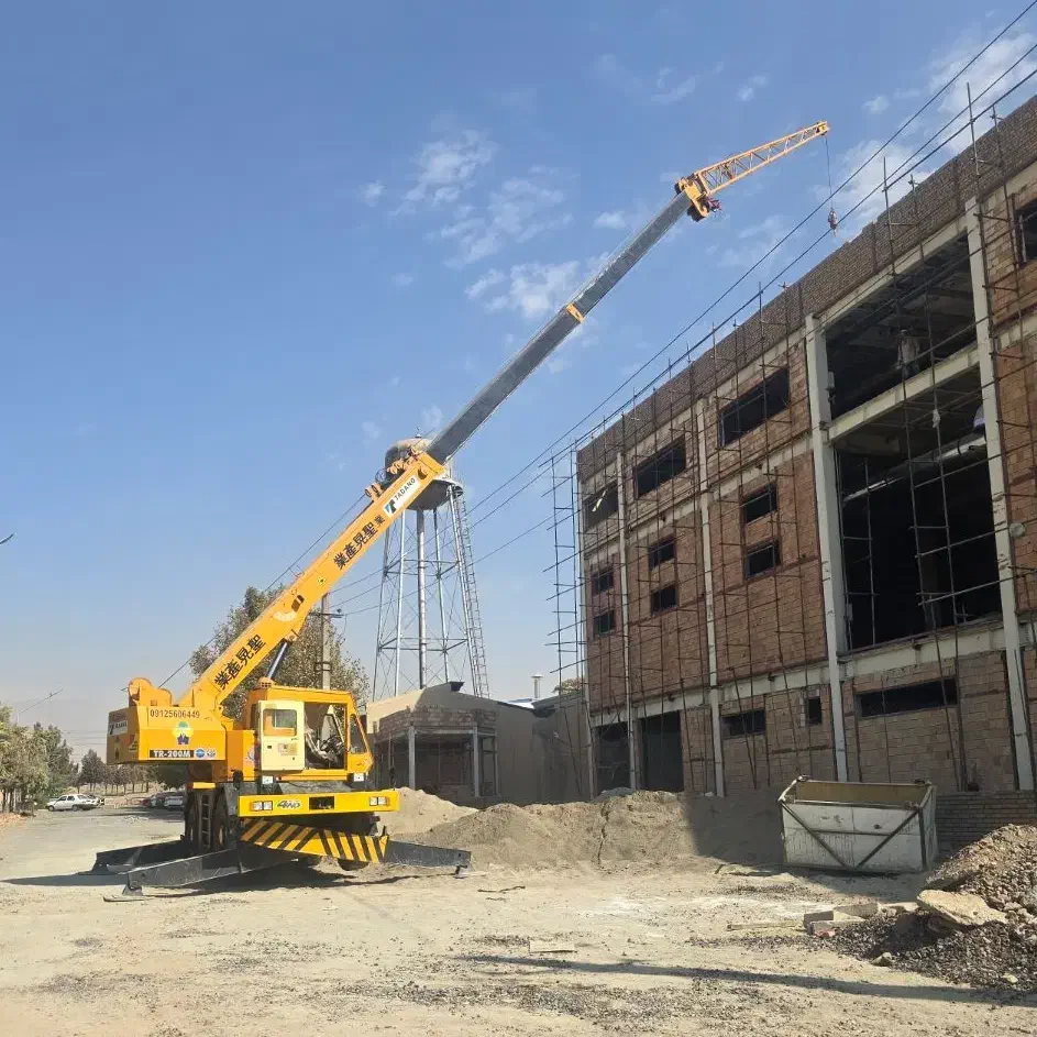 فروش جرثقیل کارگاهی ۲۰ تن دو تلسکوپ ۵ لیور|خودرو سنگین|هشتگرد, شهرک راه آهن|دیوار