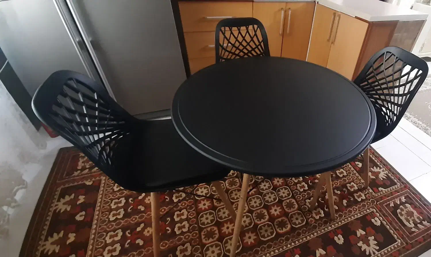 میز و صندلی ۳نفره|میز و صندلی غذاخوری|قزوین, |دیوار