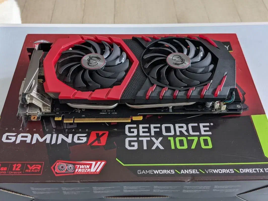 کارت گرافیک msi gtx 1070|قطعات و لوازم جانبی رایانه|اصفهان, طامه|دیوار