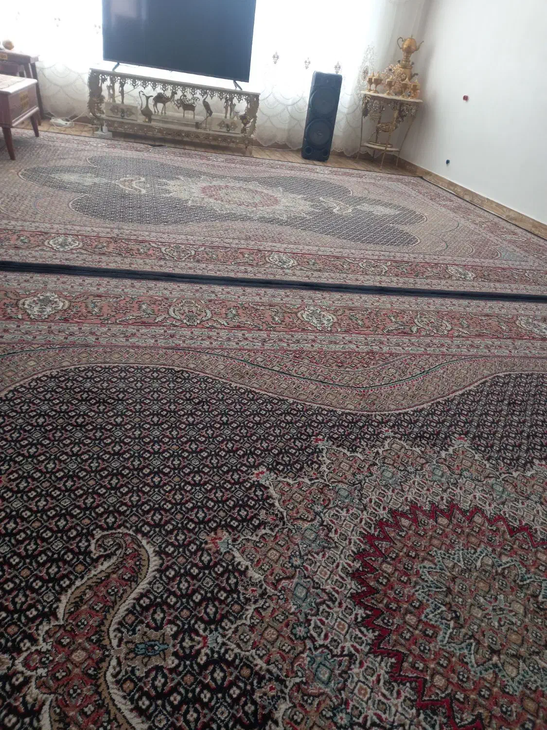 یک جفت فرش ریزه ماهی ۱۲ متری|فرش|پارسآباد, |دیوار