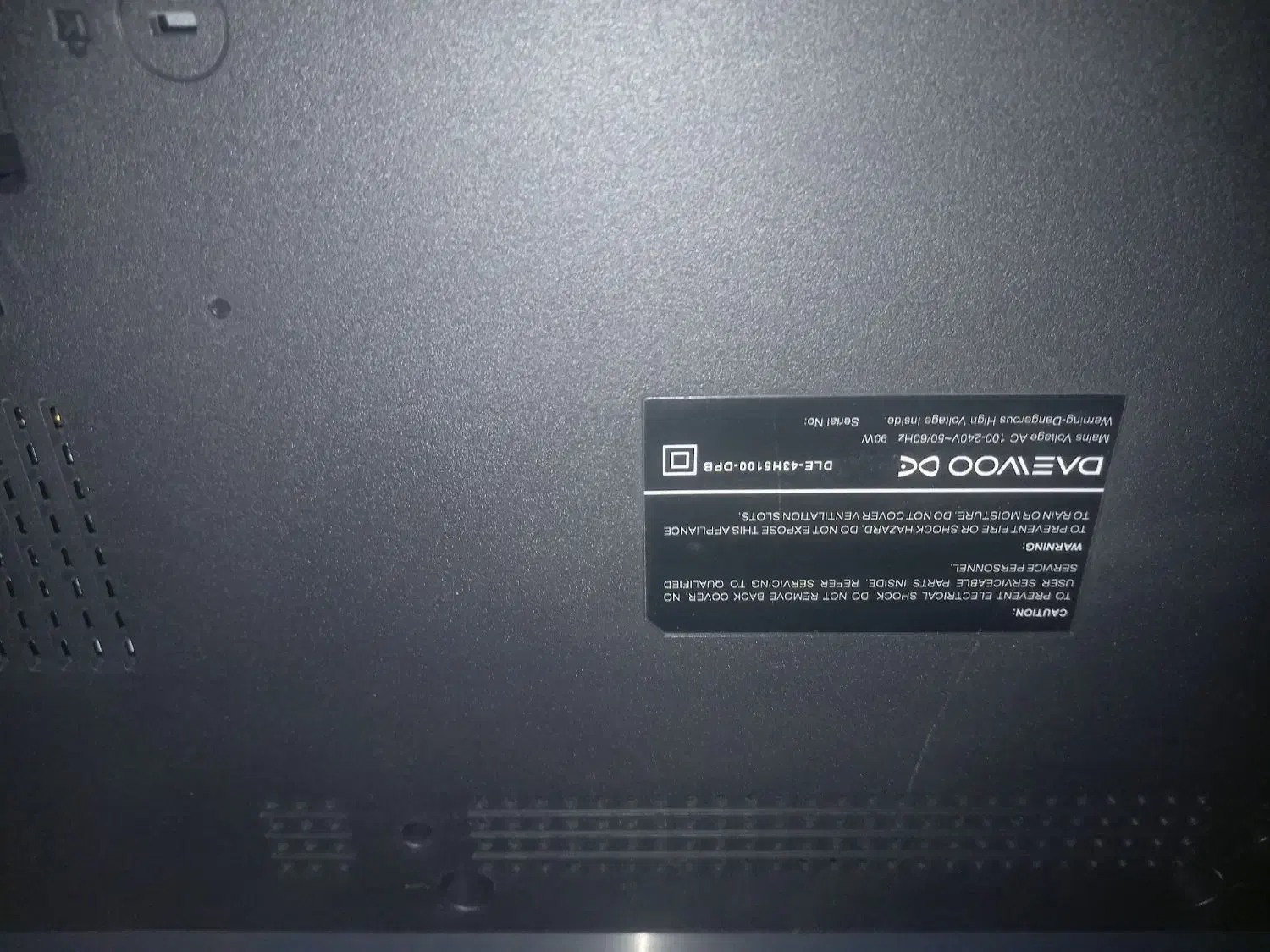 تلویزیون دوو اسمارت شکسته|تلویزیون و پروژکتور|فولادشهر, مسکن مهر فولادشهر|دیوار