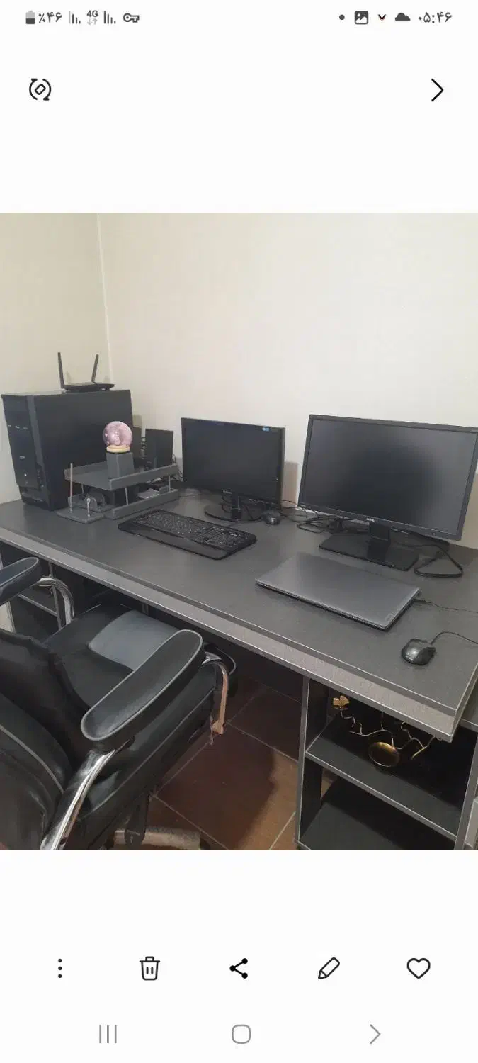 میز اداری،مطب پزشک|میز تحریر و کامپیوتر|فولادشهر, مسکن مهر فولادشهر|دیوار