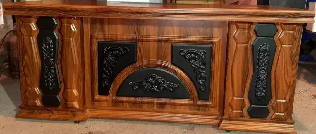 کتابخانه شیشه ای/میز مدیریتی پایه فلزی سفید|مبلمان اداری|سنندج, |دیوار