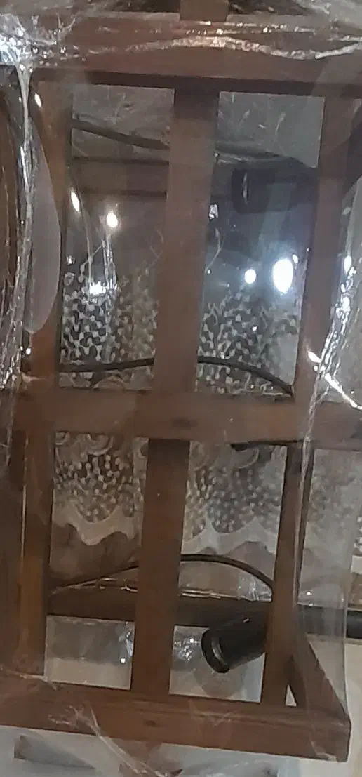 لوستر سه شعله زیبا|لوستر و چراغ آویز|ورامین, ورامین|دیوار