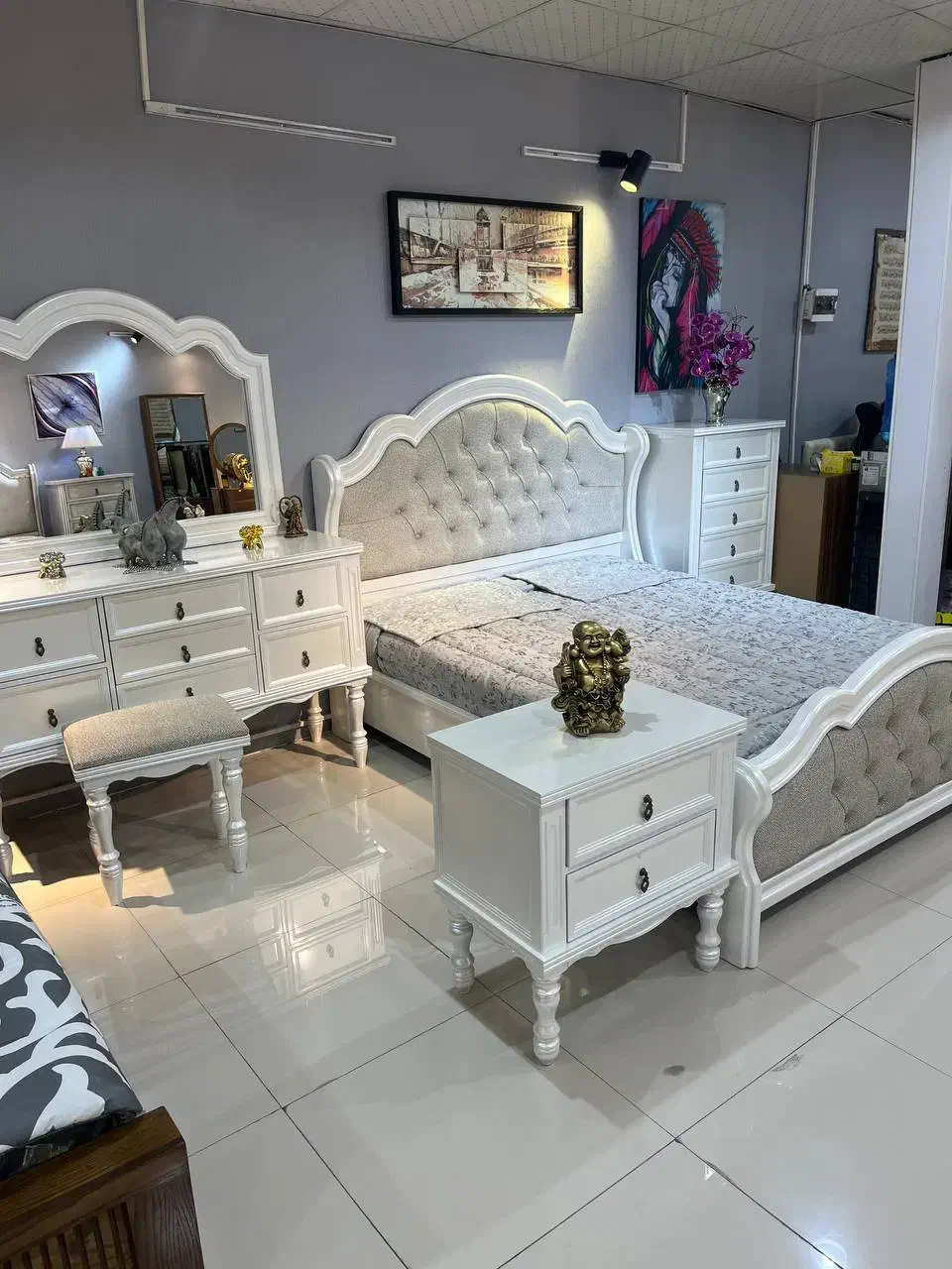 تخت خواب/ سرویس کامل دو نفره/ کد 888|تخت و سرویس خواب|قشم, |دیوار