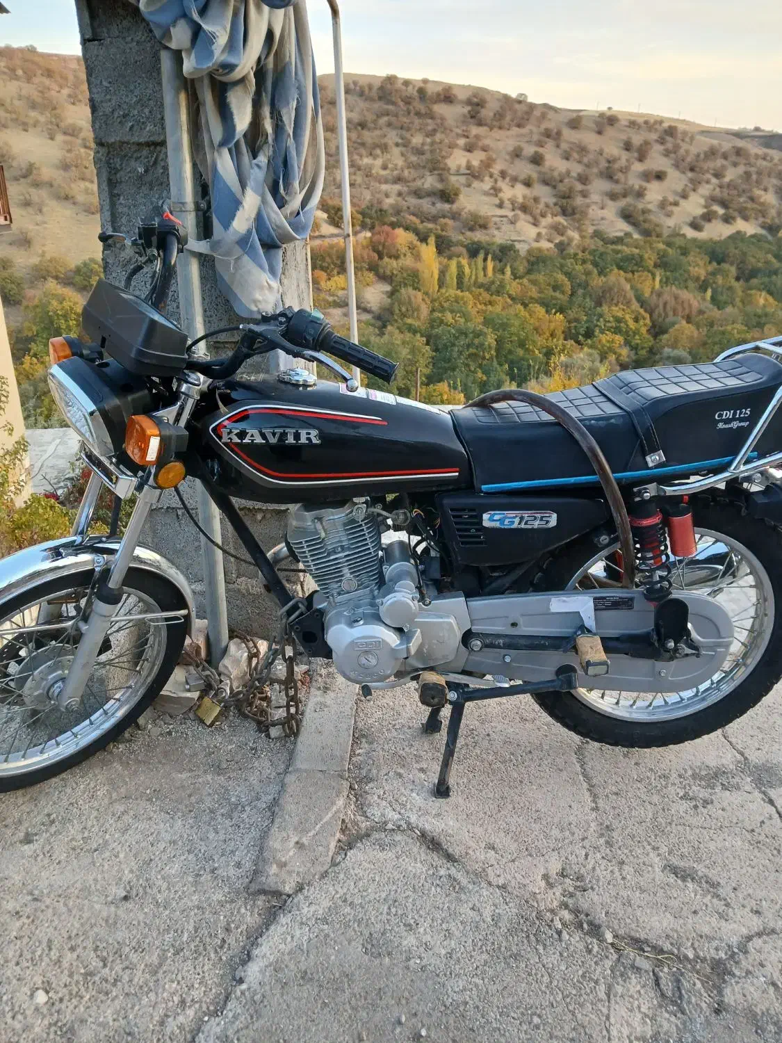 موتورسیکلت 150 کارخانه مدارک دار استارتی|موتورسیکلت|جوانرود, |دیوار