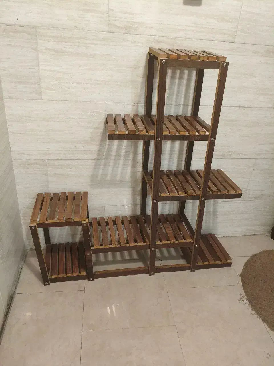 شلف گل چوبی|کتابخانه، شلف، قفسه‌های دیواری|همدان, |دیوار