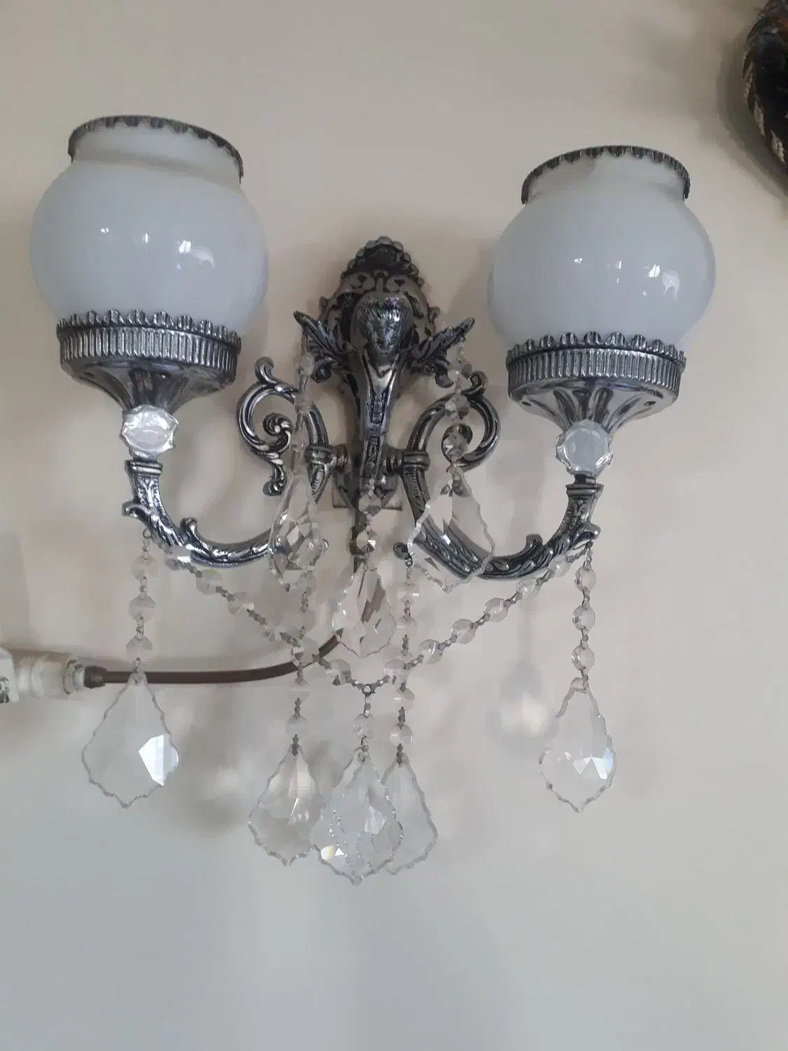 روشنایی گازی برنجی|لوستر و چراغ آویز|تبریز, |دیوار