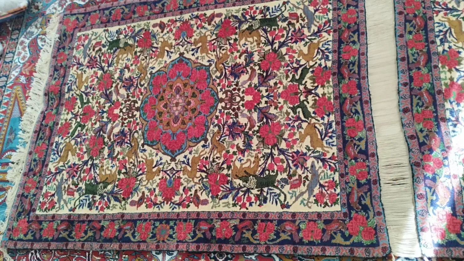 قالی دستباف|فرش|قروه, |دیوار