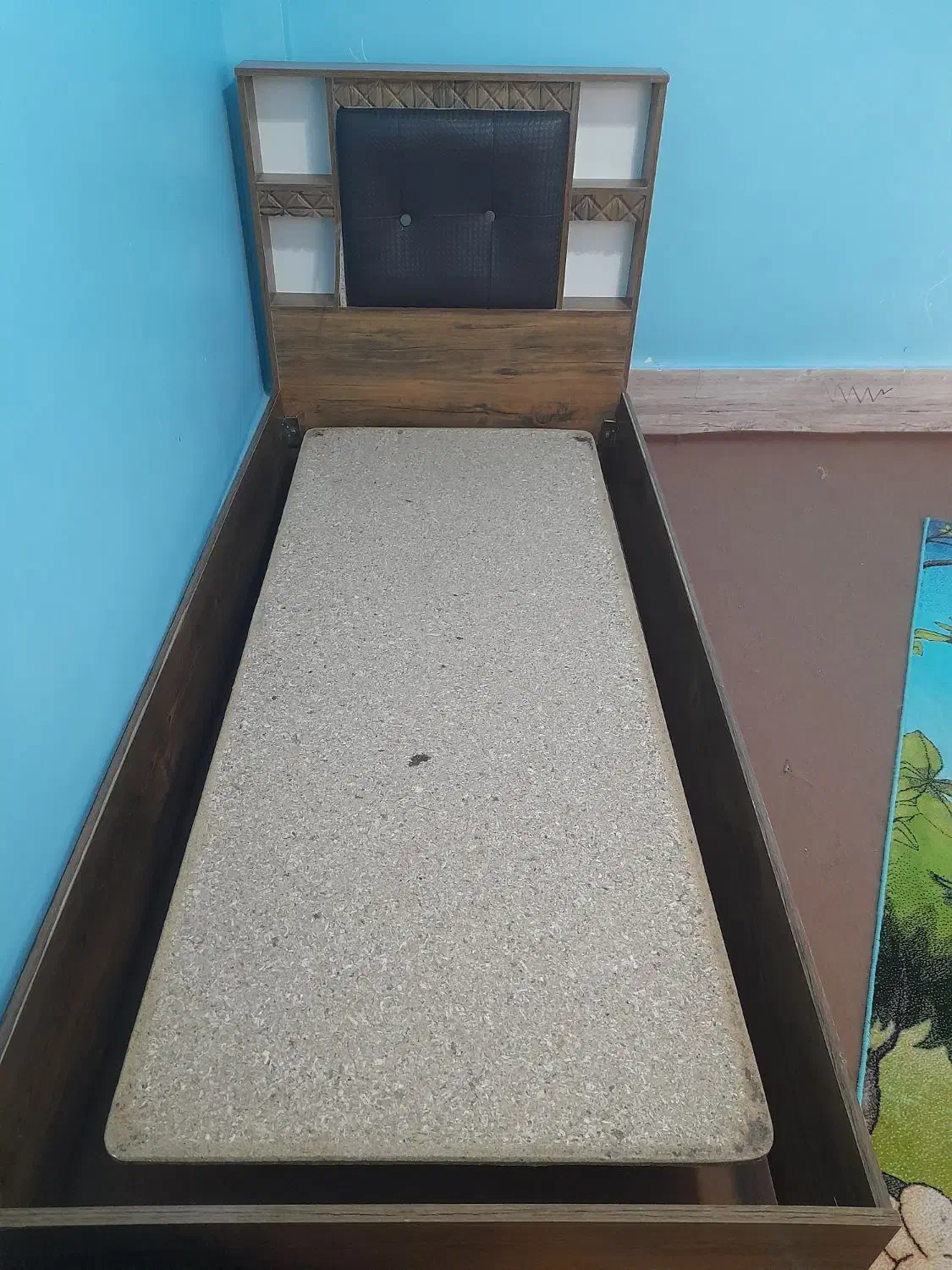 کمد وتخت بچه|تخت و سرویس خواب|خانمیرزا, |دیوار